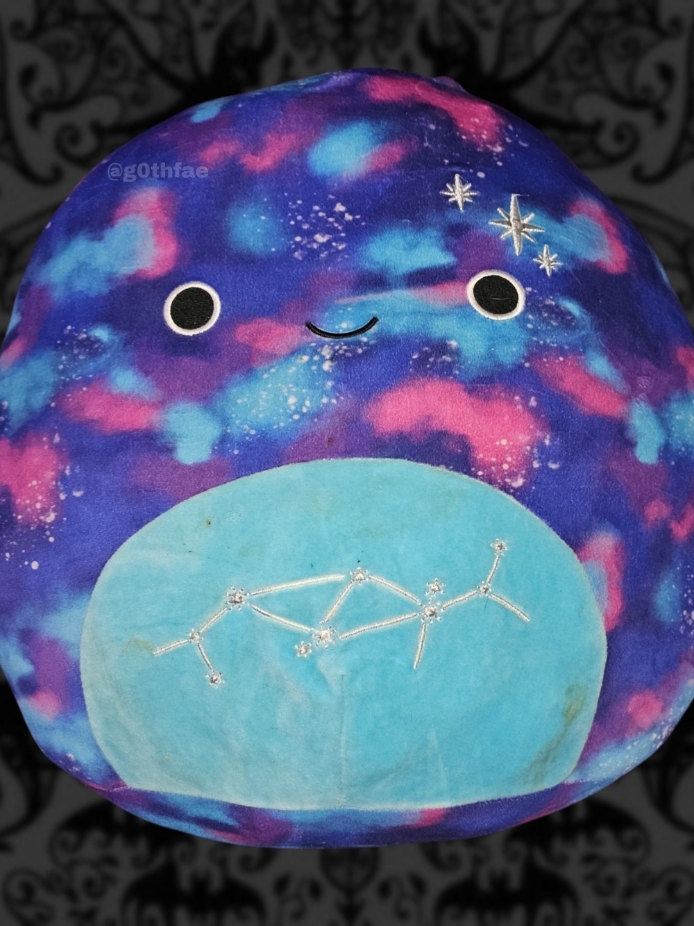 Piaxa 16" Squishmallows Galaxy Plush - Blue/Purple/Pink W Stars & Constellation